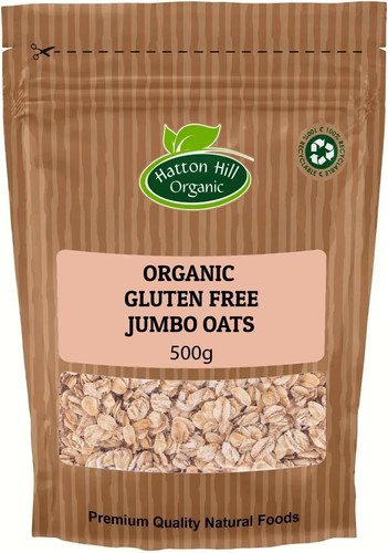 Organic gluten free jumbo oats - jumbo,