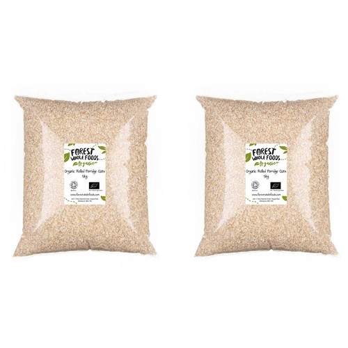 Organic rolled porridge oats - porridge,