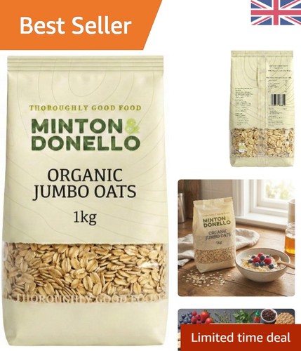Organic jumbo oats - oats,