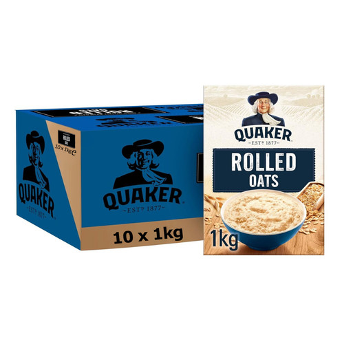 Quaker rolled oats cereal 1kg - cereal,