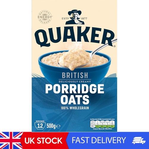 Rolled porridge oats 500 - rolled, g