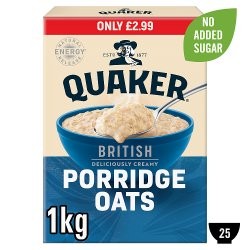 Quaker british porridge rolled - porridge,