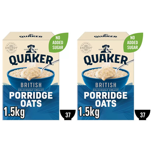 Quaker rolled oats 1 5kg - rolled, 2