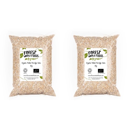 Organic rolled porridge - rolled,