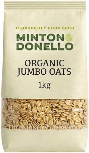 Organic jumbo oats 1kg - organic,