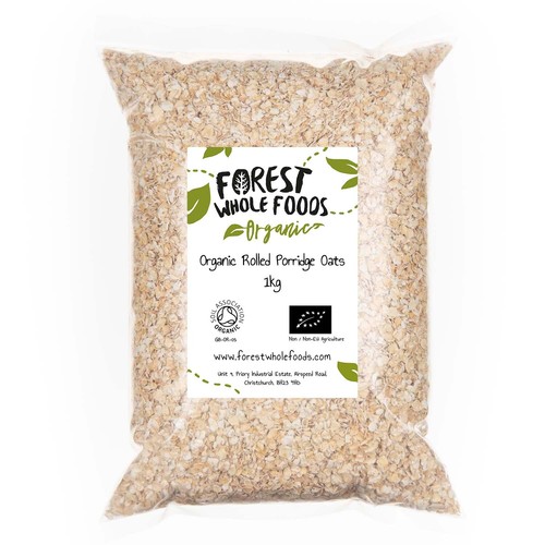 Organic rolled porridge oats - organic,